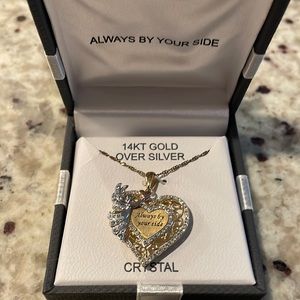 Always By Your Side Angel Pendant Necklace